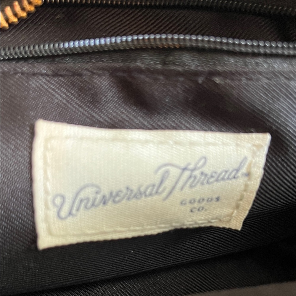 Universal Thread Black and White Checkered Crossbody Bag - Picture 2 of 5